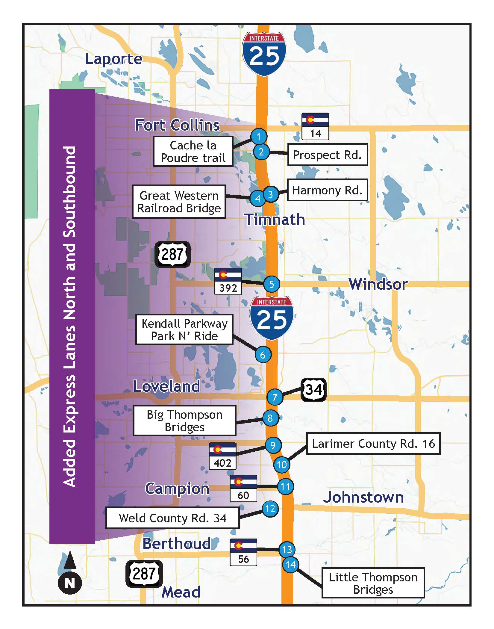 I 25 Colorado Map 